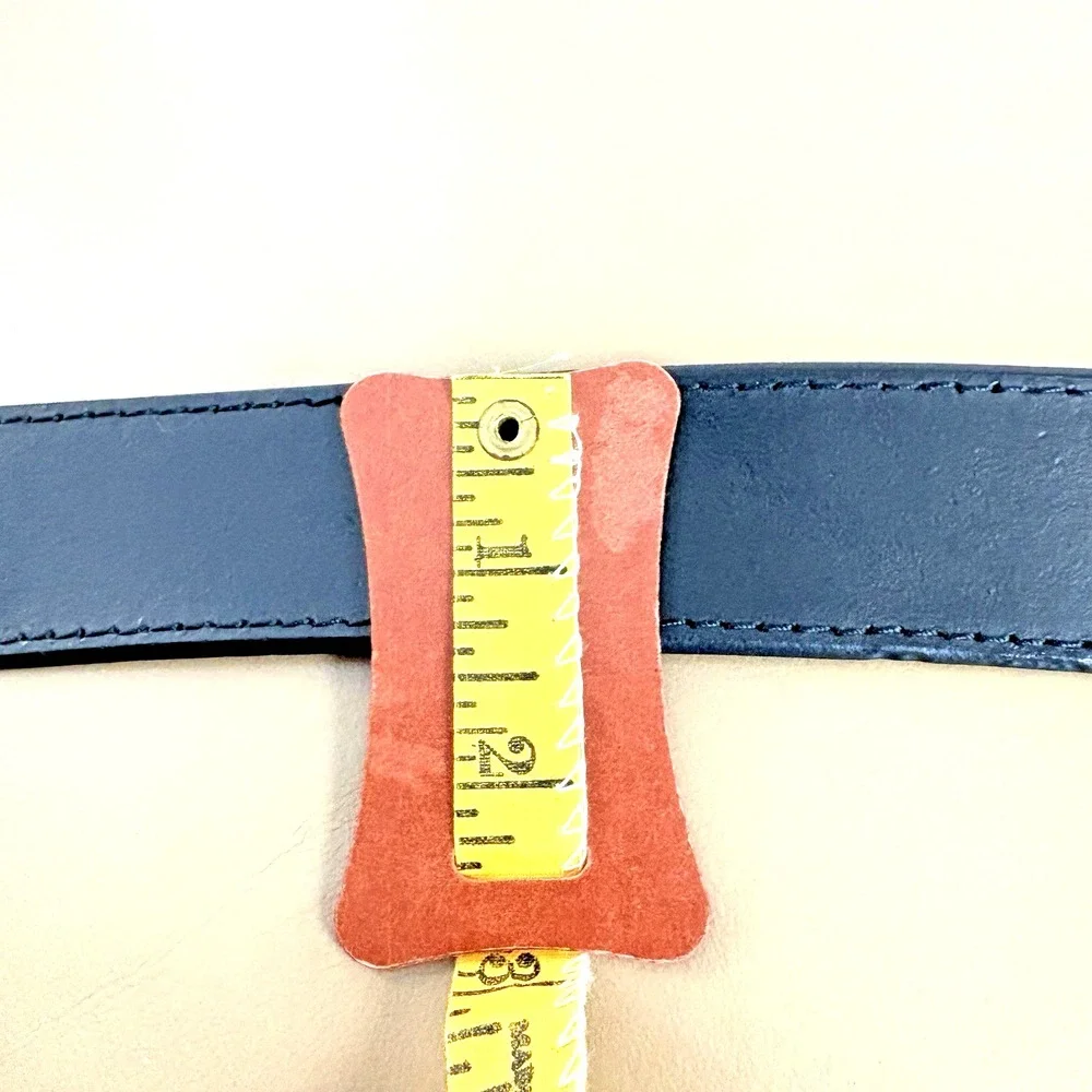 Goodfellow black faux leather men's belt - Size 44 (XL)